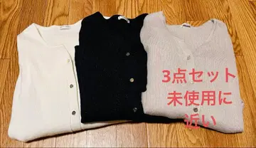 Honeys 라메 믹스 키넥 가디건 3색 세트