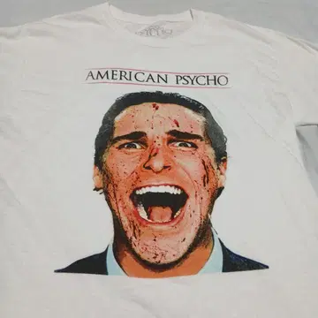 아메리칸 사이코 t셔츠 00s