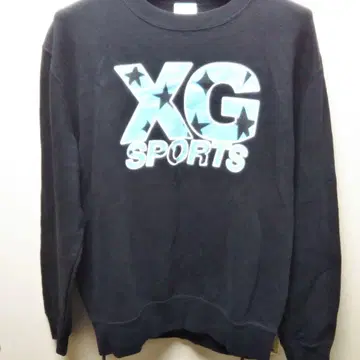 XG SPORTS 블랙 맨투맨 MEDIUM