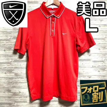 [팔로우 할인] 새상품급 나이키 골프 남성용 피케 셔츠 L 사이즈