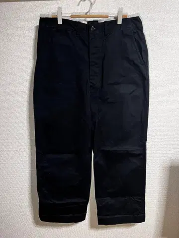WAIPER.inc 미군 M-45 치노 트라우저 W34 Black