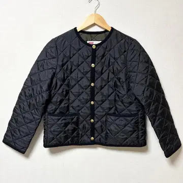 새상품급 트래디셔널 웨더웨어 ARKLEY 퀼팅 자켓 블랙