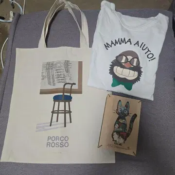 붉은 돼지 로쏘 토트백 미타카의 숲 지브리 미술관