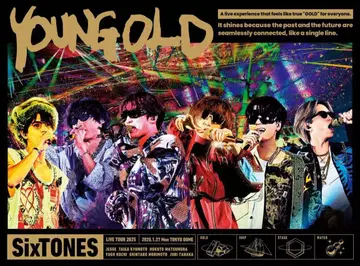 SixTONES YOUNG GOLD Blu-ray