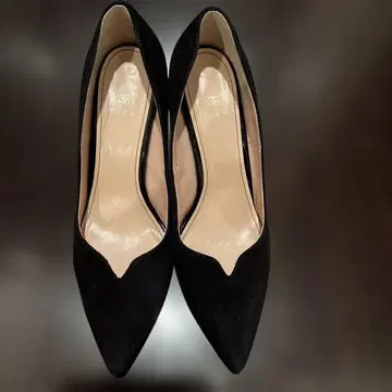 [ EIZO ] [ 블랙 스웨이드 ] 7.5cm 얇은 힐