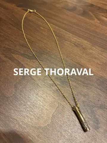 SERGE THORAVAL 목걸이 Reflect 반사 골드