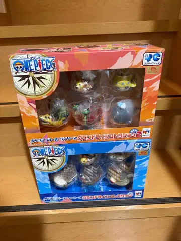 원피스 메가하우스 유라콜레 시리즈 그랜드 라인 컬렉션 1 2