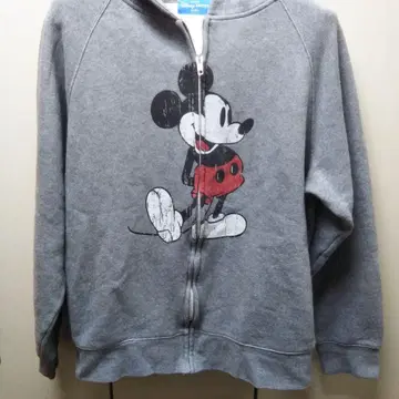 도쿄 디즈니 리조트 미키 후드티 L 사이즈 그레이