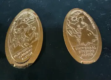 usj 포켓몬 할로윈 피카츄&미미큐 수베니어 메달리온