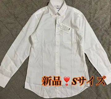 새상품! UNIQLO 슈퍼 논아이론 슬림핏 셔츠 S 사이즈 버튼 다운