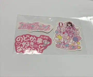 iLiFE! 나란 노도카 ONELiFE 무도관 랜덤 스티커 3종 세트