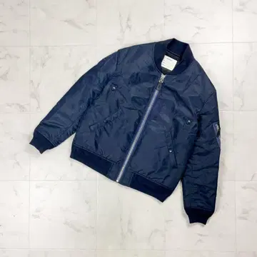 Moussy MA-1 플라이트 자켓 충전솜 네이비 사이즈 2*HD709