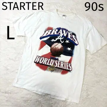STARTER 90s USA제 월드 시리즈 L 빈티지 T 1996