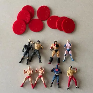 포카 근육맨 피규어 8체 세트