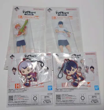 하이큐!! 제일복권 아크릴 스탠드 & 키링 세트