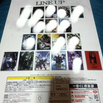 제일복권 주술회전 5주년 I상 포스터 회옥옥절 고죠 사토루 게토 스구루