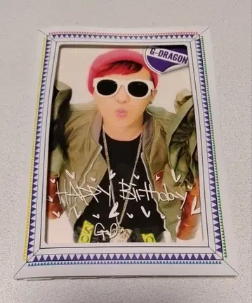 BIGBANG VIP JAPAN 벌스데이 카드