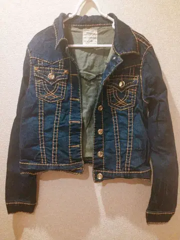 다크 블루 데님 자켓