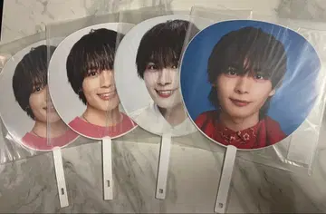 나니와단시 오니시 류세이 부채 세트