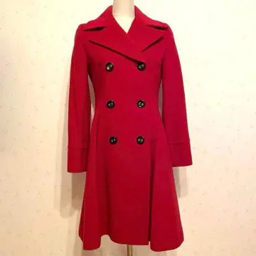 INED 캐시미어 혼방 PONTETORTO A라인 롱 코트 9호