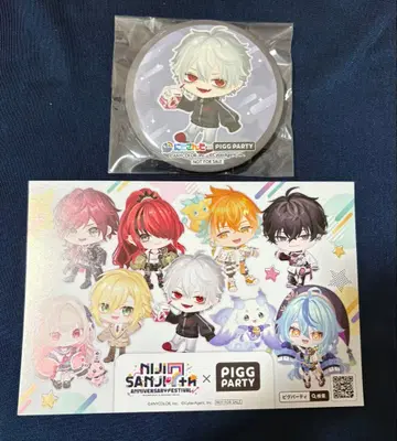 니지산지 쿠츠하 피그파 캔뱃지