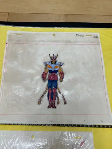 세인트 세이야 애니메이션 셀화 피닉스 잇키