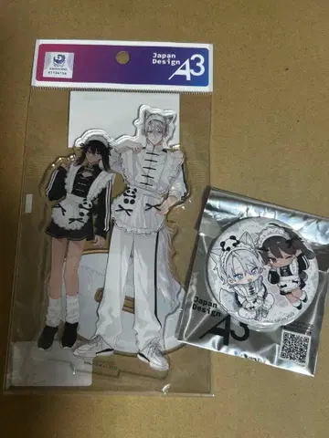 사쿠라 리코 늑대 군은 양보하지 않아 산세이도 아크릴 스탠드 캔뱃지