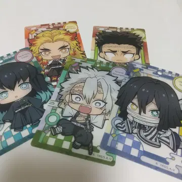 귀멸의 칼날 캐릭터 카드 세트