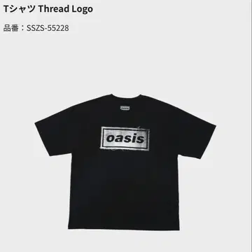 oasis T셔츠 블랙