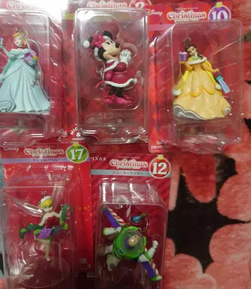 해피 복권 디즈니 크리스마스 오너먼트 5개 세트