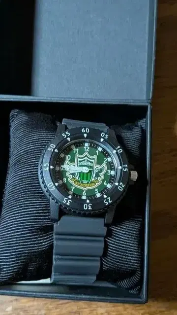 마츠모토 야마가 FC 방수 시계 블랙