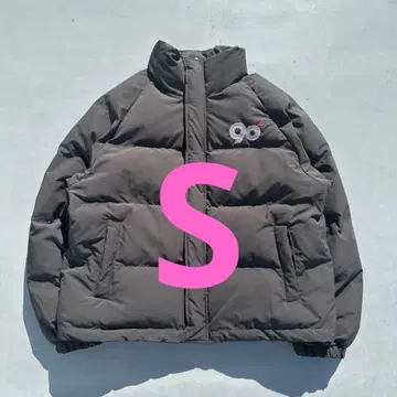 90 로고 리치 퍼퍼 재킷 사이즈 S