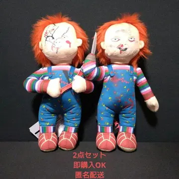 처키 L 봉제 인형 리얼 페이스 전 2종