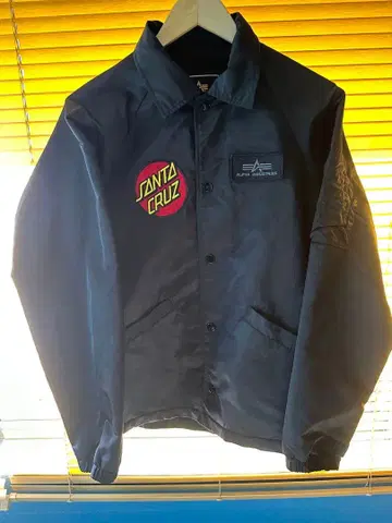 SANTACRUZ x ALPHA MA-1 나일론 자켓 사이즈 M