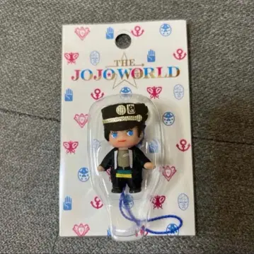 새상품 THE JOJO WORLD 큐피 콜라보 스트랩 쿠죠 죠타로