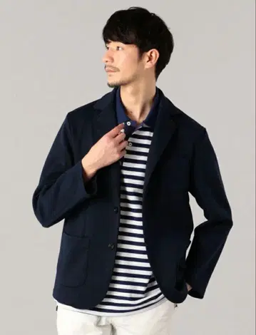 SHIPS 테일러드 자켓 겨울 네이비