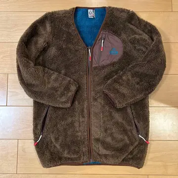 CHUMS 플리스 자켓 M 사이즈 브라운