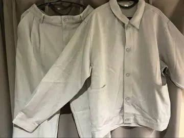 [ SUREVE ] 긴팔 셋업 셔츠 봄 가을 겨울 스카이블루 K-스타일