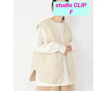 studio CLIP 스튜디오 클립 코듀로이 충전솜 퀼트 베스트