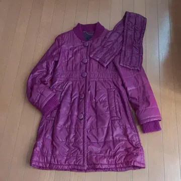 MARC BY MARC JACOBS 퍼플 모즈 코트 S-M