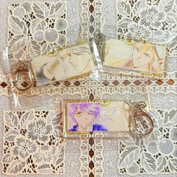 환상게임 와타세 유우 원화전 아크릴 키링 세트 유귀 익귀 진귀