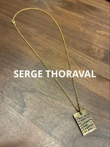 SERGE THORAVAL 목걸이 골드