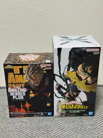 나의 히어로 아카데미아 피규어 2체 세트 미도리야 이즈쿠 바쿠고 카츠키