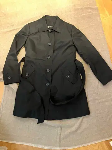 스텐카라 코트 블랙 라이너 탈부착 가능