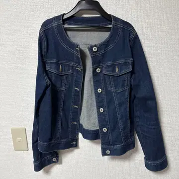 다크 블루 데님 자켓