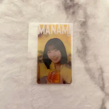 히나타자카46 오노 마나미 히나코레 B상 클리어 카드