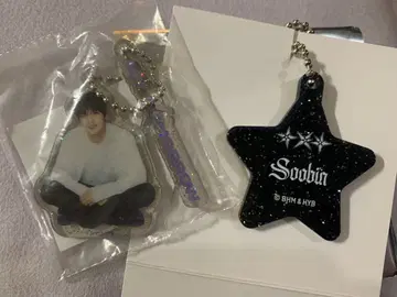 TXT 수빈 아크릴 키링 아크릴 키홀더