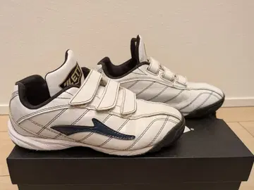 ZETT 야구 어린이용 트레이닝 슈즈 화이트