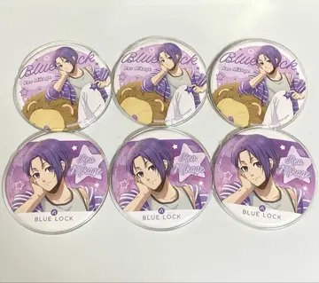 블루 록 별자리 캔뱃지 업 히키 세트 미카게 레이오