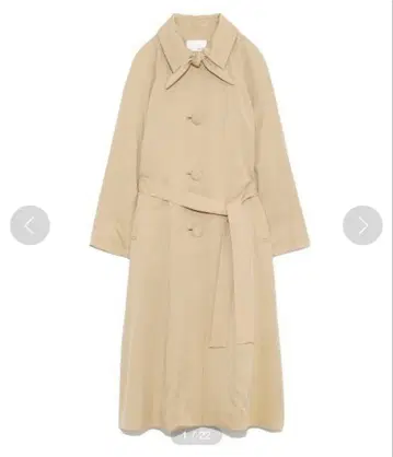 lily brown 보타이 포함 트렌치코트